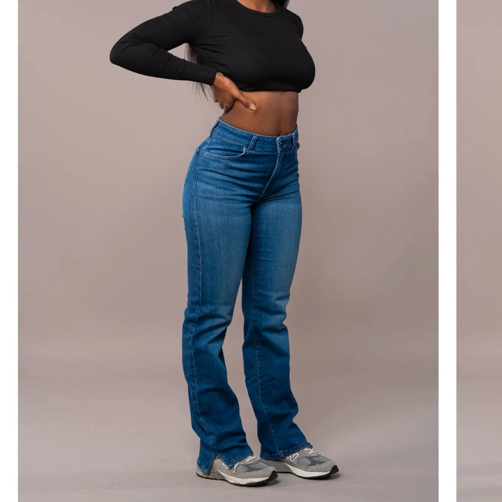Fit jeans Straight Leg - Azure Blue